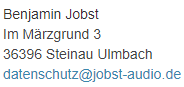 Ansprechpartner Datenschutz